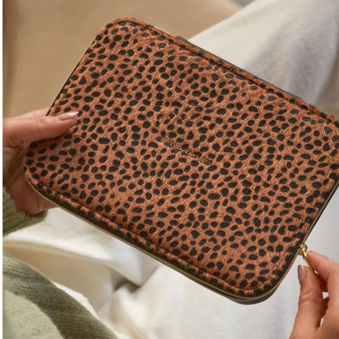Estella Bartlett - Wholesale Jewelry Box/Organizer - Slim Jewellery Box - Cheetah Print0