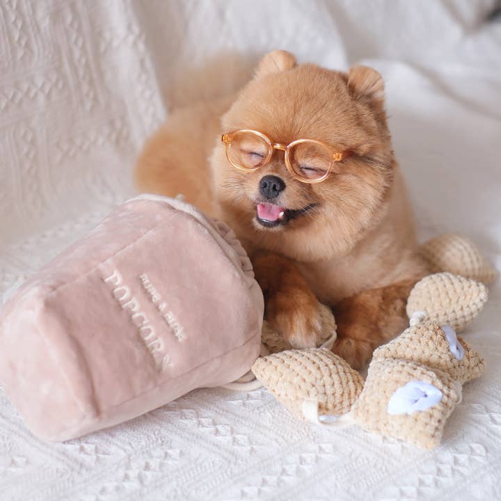 Pups & Bubs - Wholesale Pet Squeaky Toy - Dog - Popcorn Nosework Enrichment Toy | Snuffle | Squeaker1