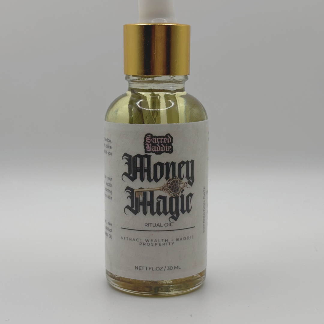 Sacred Baddie Society - Wholesale Meditation supplies - Money Magic™ Ritual Oil1