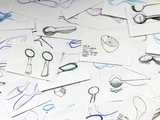 Belle-V Kitchen – wholesale Ice-cream scoop – Ice Cream Scoop Left Handed7