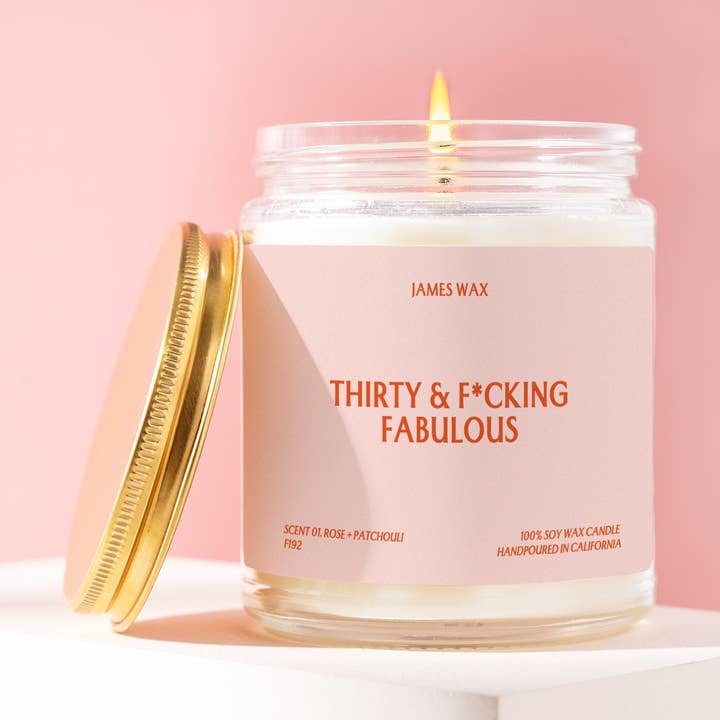 30e Verjaardag Kaars Dertig & Fantastisch Kaars Verjaardag F192 voor wholesale door James Wax