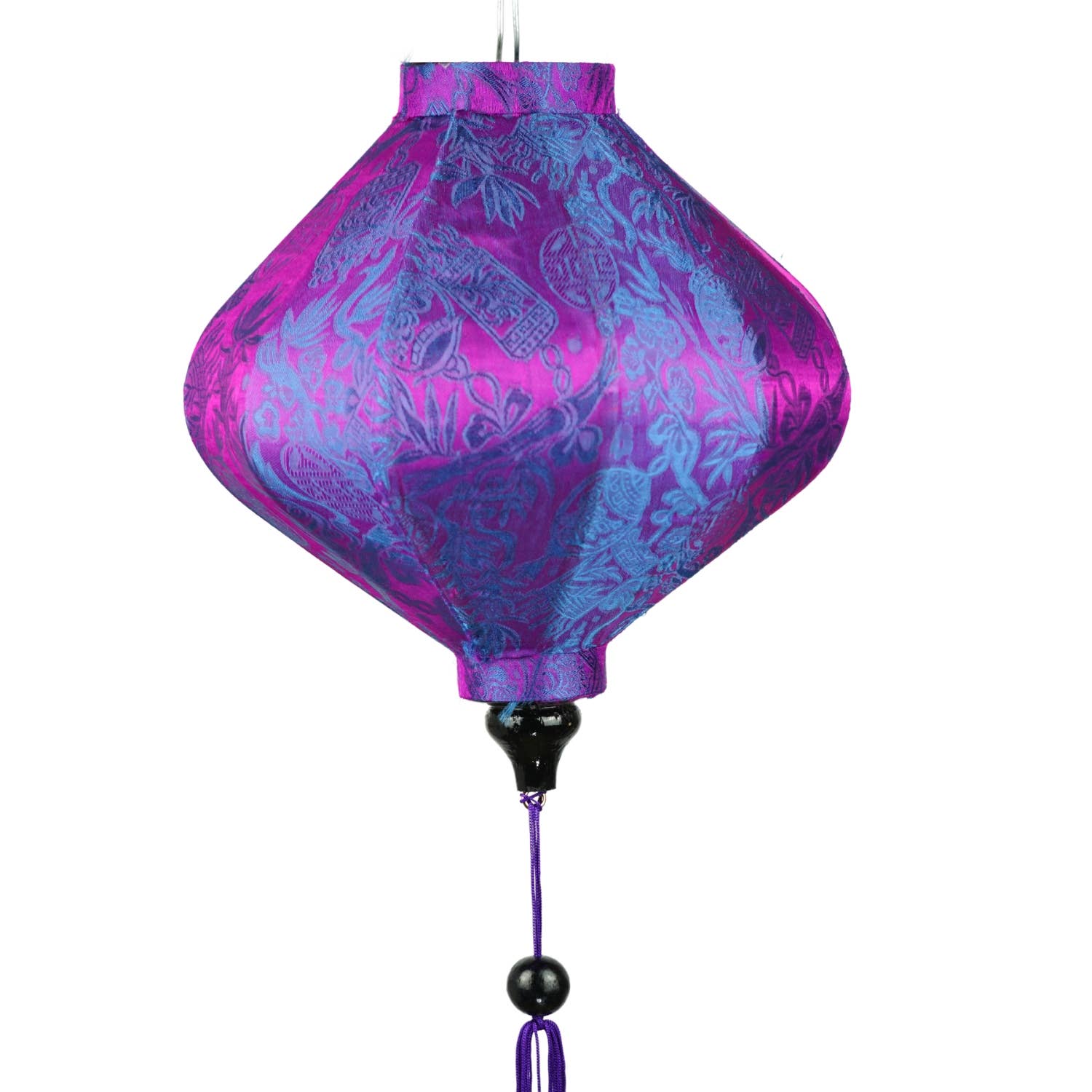 Makapli - Venta al por mayor Faroles - Linterna de seda Hoi An en forma de diamante7