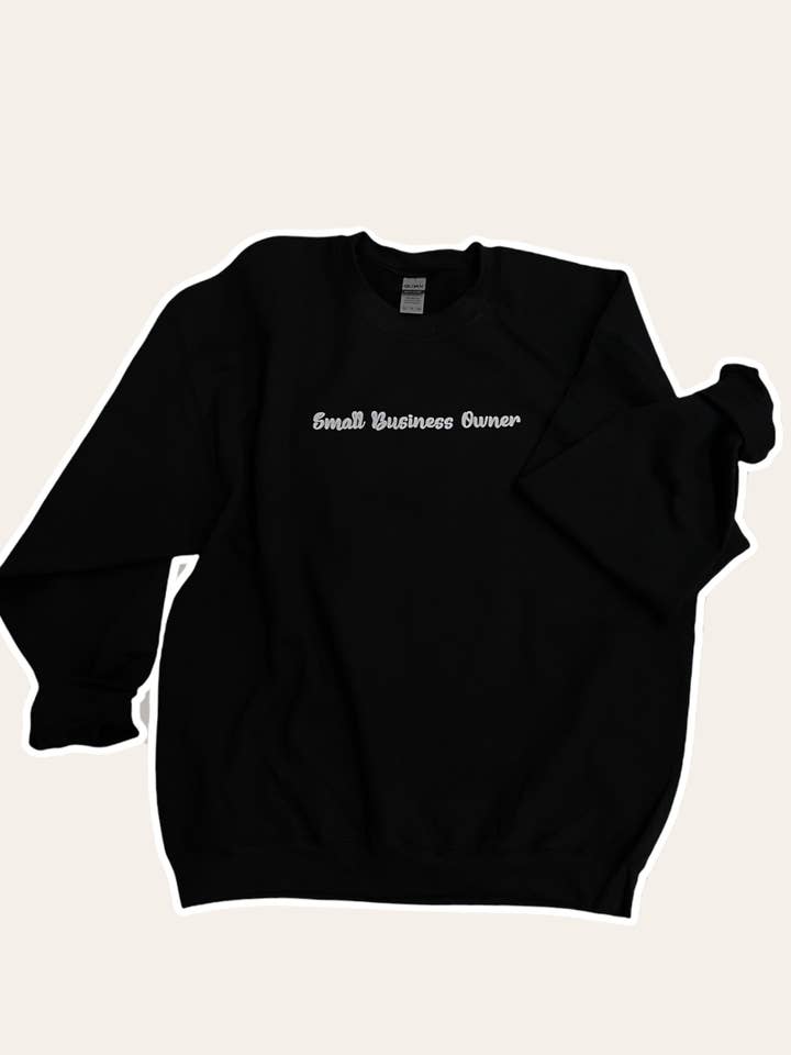 Small Business Owner Crew for wholesale by The Fresh Mental