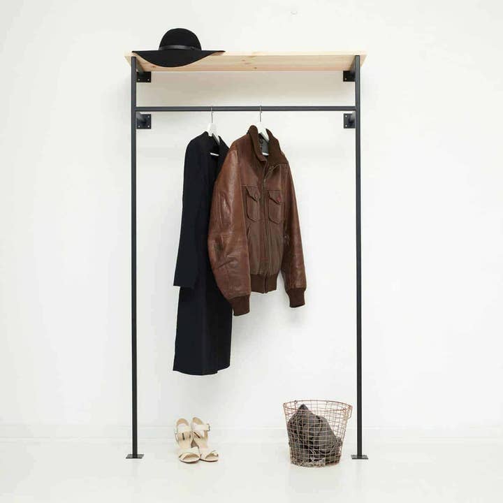 various - Design aus Stahlrohr – Großhandel Schlafzimmermöbel – Garderobe · Simple High - 190 cm2