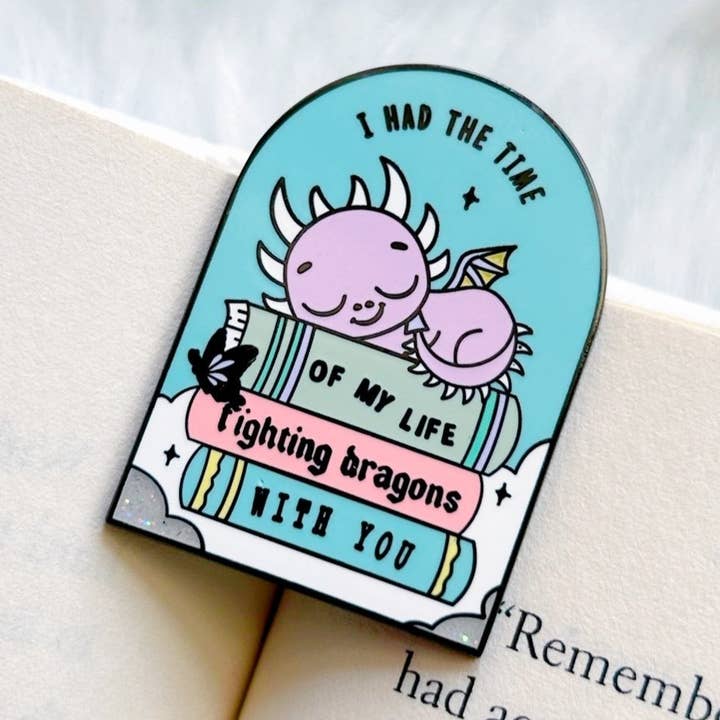 Alfinete Esmalte Fighting Dragons por atacado de My Secret Copy