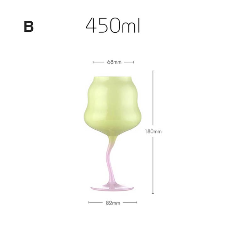 IVORE.GROUP - Wholesale Wine Glass - Retro Crystal Wine Glass