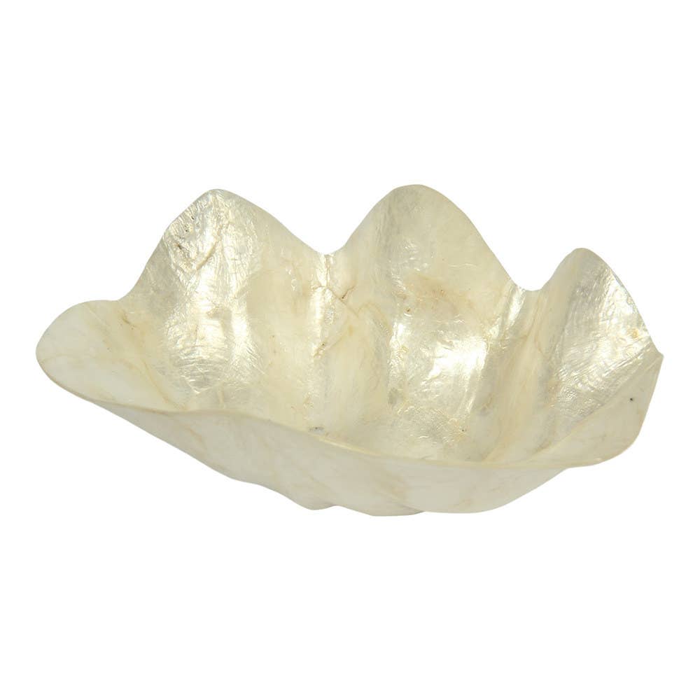 EARTHWARE - Wholesale Decorative Plate/Dish/Bowl - Scale shell Waves0