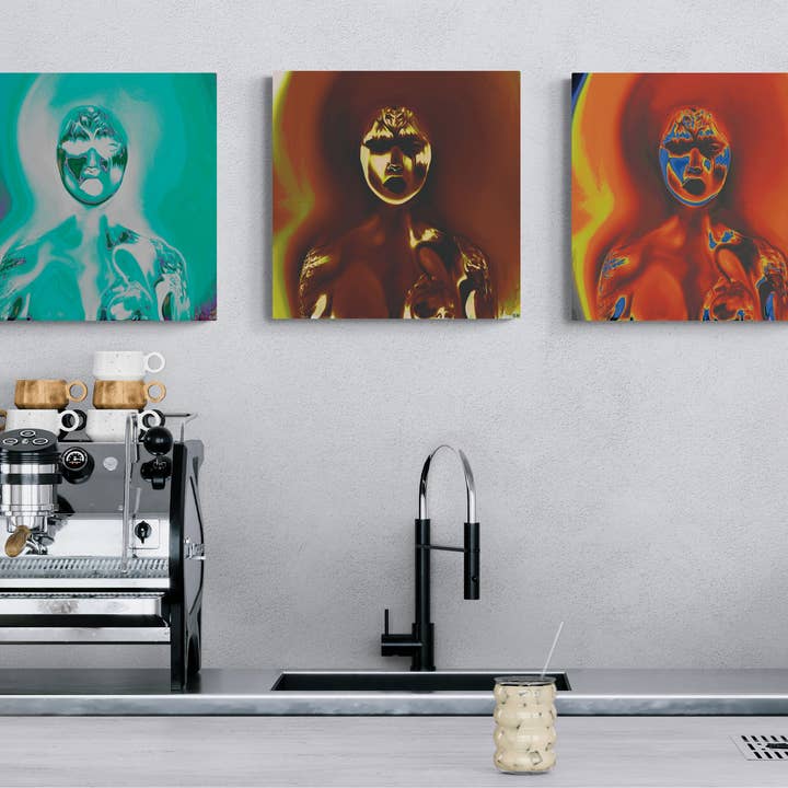 StudioKollisions - Wholesale Art Print - "Blink" Wall Art Print Set, Heavy Cardstock2