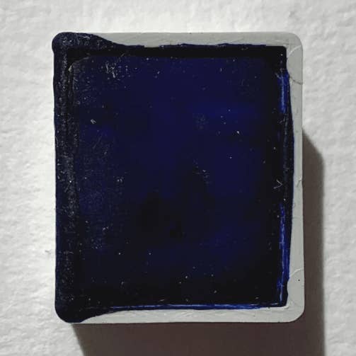 Aquarelle artisanale - Bleu Majorelle pour la vente par LA NOUVELLE VAGUE COULEURS