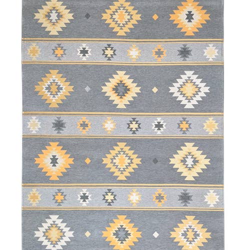 Versatile Southwest / Aztec 5'x8' Area Rug in Various Colors for wholesale by Flag Matrix Inc