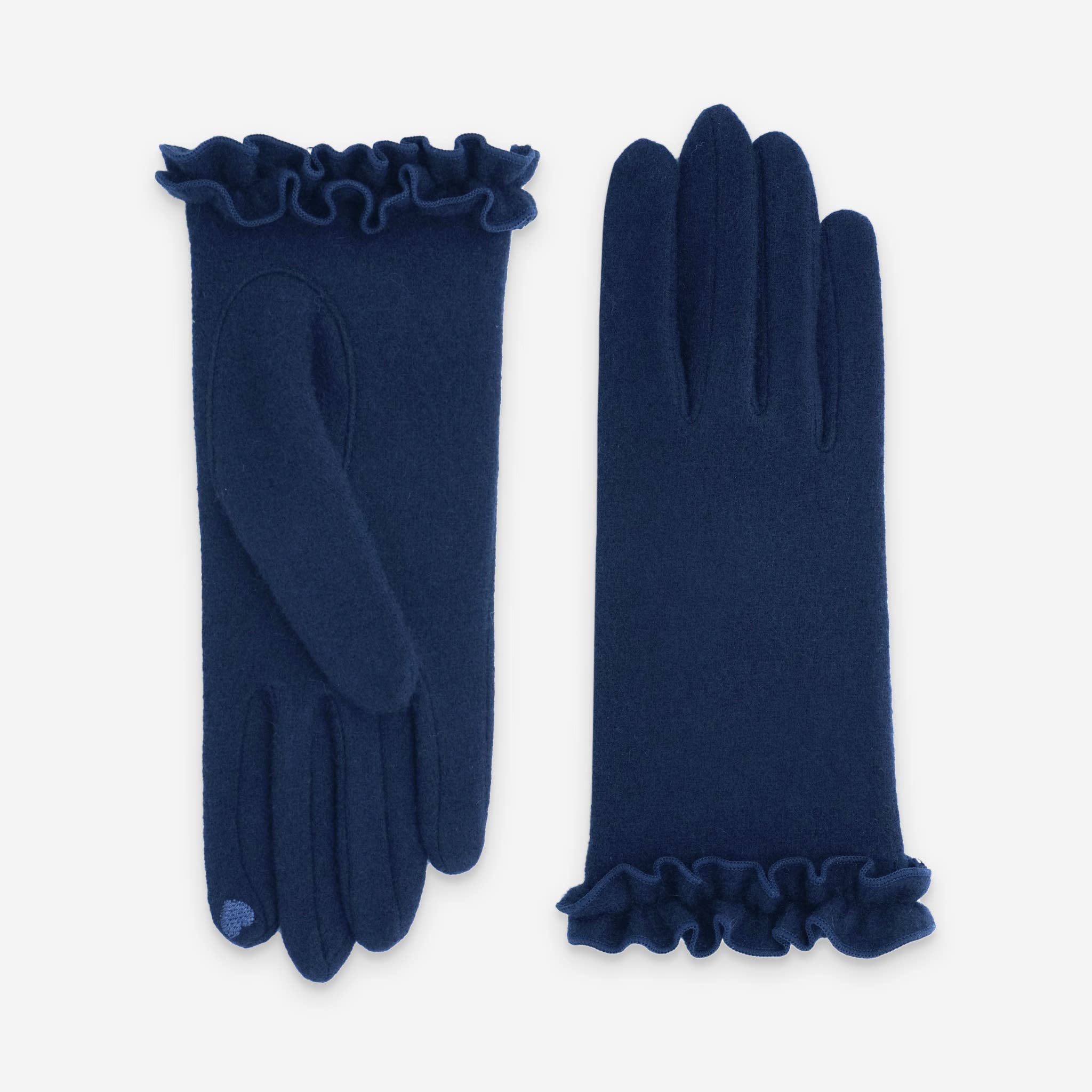Glove Story - Wholesale Gloves - Women's - Gloves 80% wool 20% nylon - Touchscreen - 31090NF5