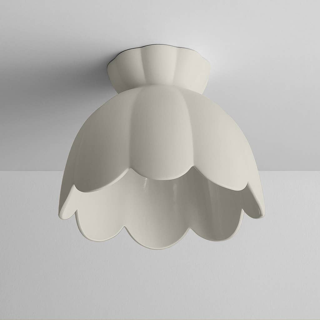 LYSlightlab - Wholesale Chandelier/Hanging Light - Vallea Ceramic Ceiling Light | Large Minimalist Flush Mount2