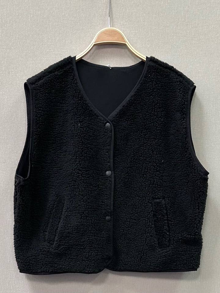 SWEET MAGIC MODA Y COMPLEMENTOS - Wholesale Outerwear Vest - Kids - SHEEPSKIN VEST 1