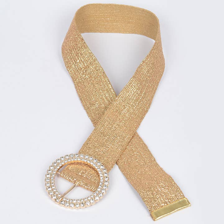 3AM BY H&D ACCESSORIES – Cinto - Mulher por atacado – Cinto elástico de strass3