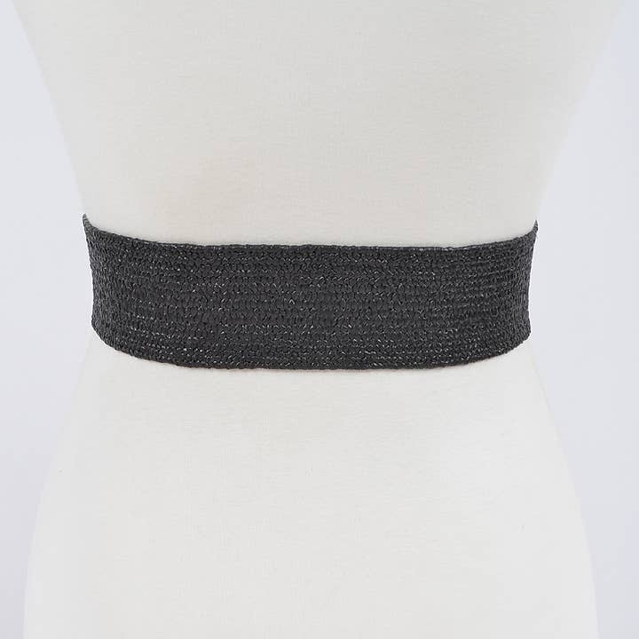 3AM BY H&D ACCESSORIES - Wholesale Belt - Women's - Metal Buckle Stretch Belt