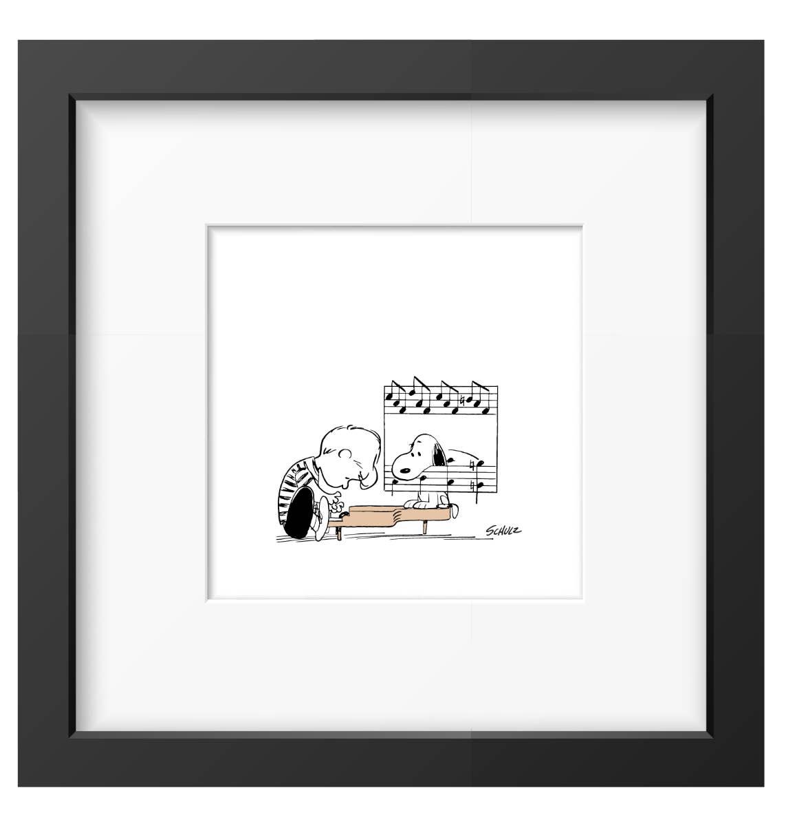 Magpie - Wholesale Art Print - Peanuts Music Framed Print Handmade