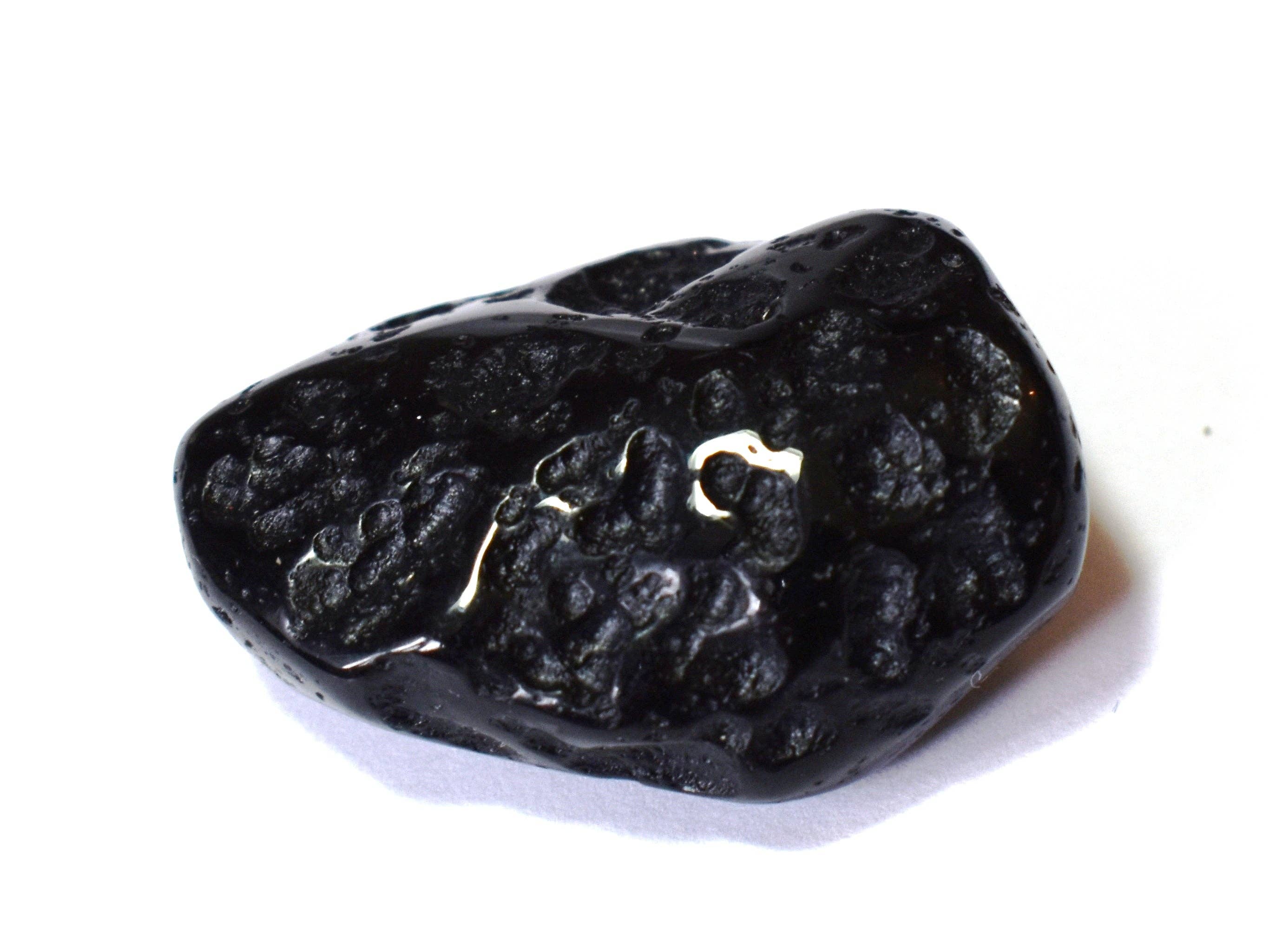 Reiju - Wholesale Spiritual Stone/Crystal - New! Natural Tektite Protection Crystal Stone Piece8