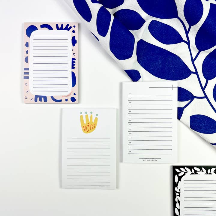 LIEFdesign - Wholesale Notepad - Modern Pattern Notepad1