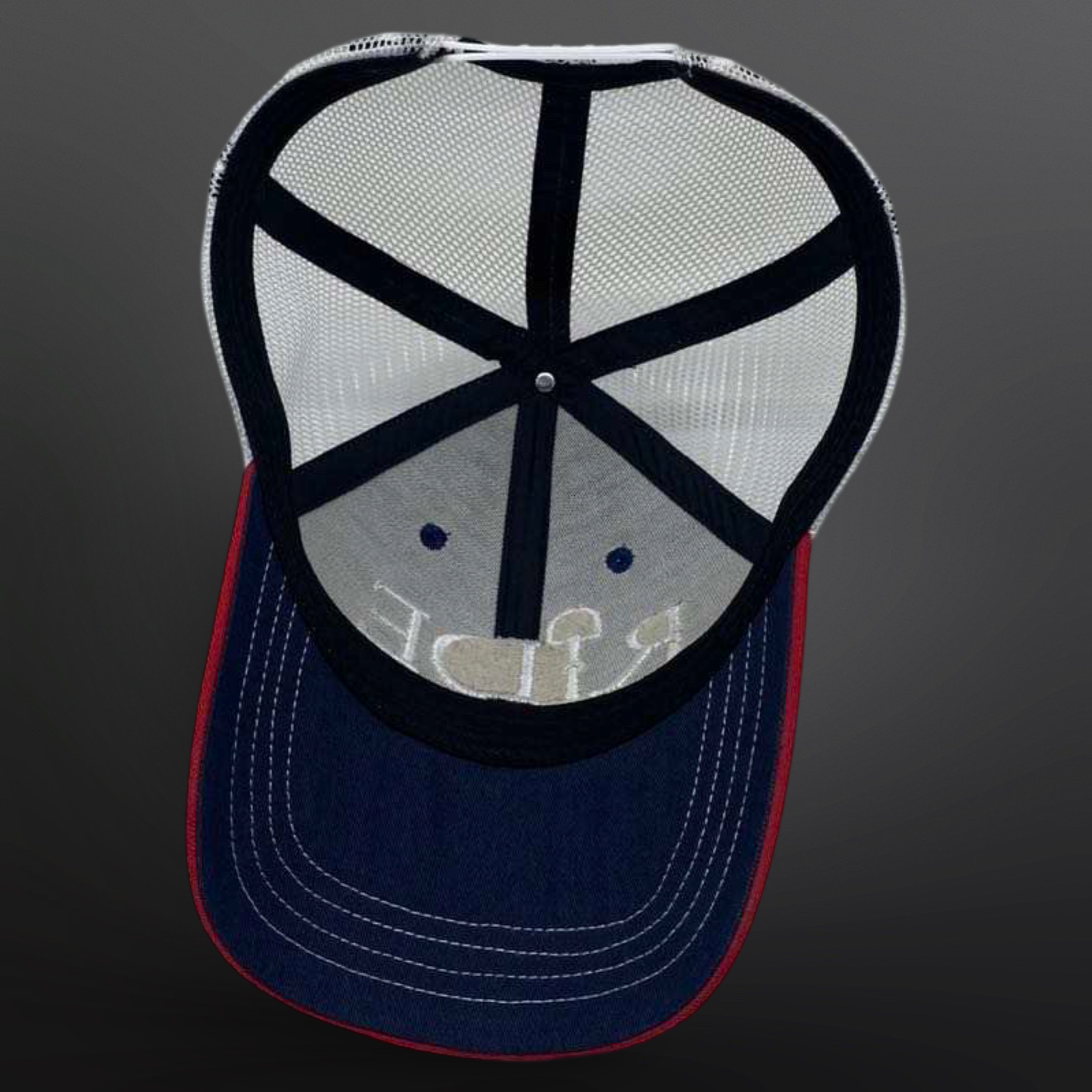 Westrian International - Vente Casquette de camionneur – unisexe - RiDE WHITE & BLUE - Casquette équestre2