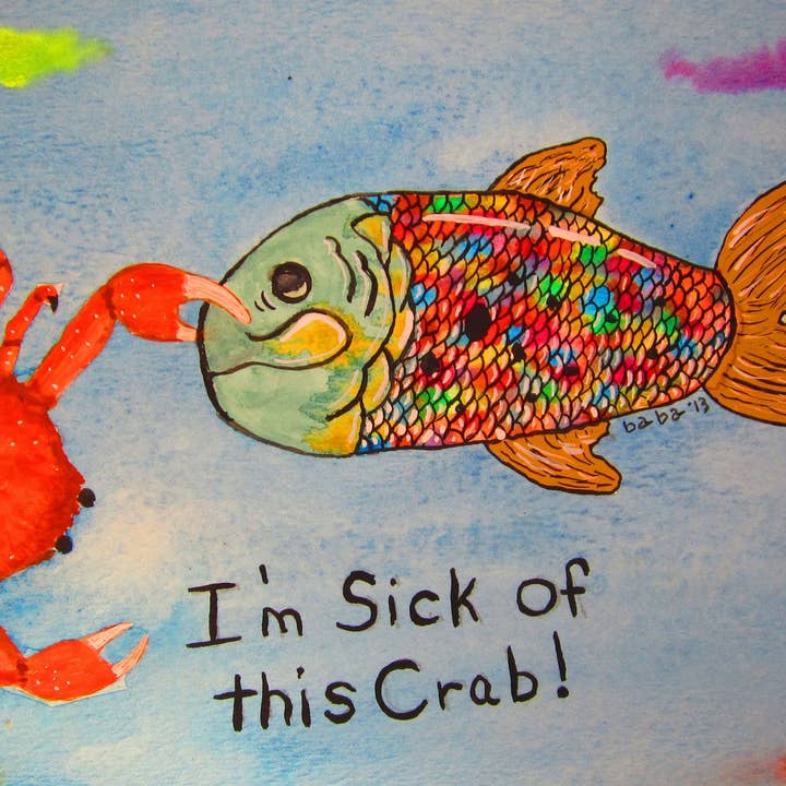 Sick Crab for wholesale by Fish Tales at The Beach