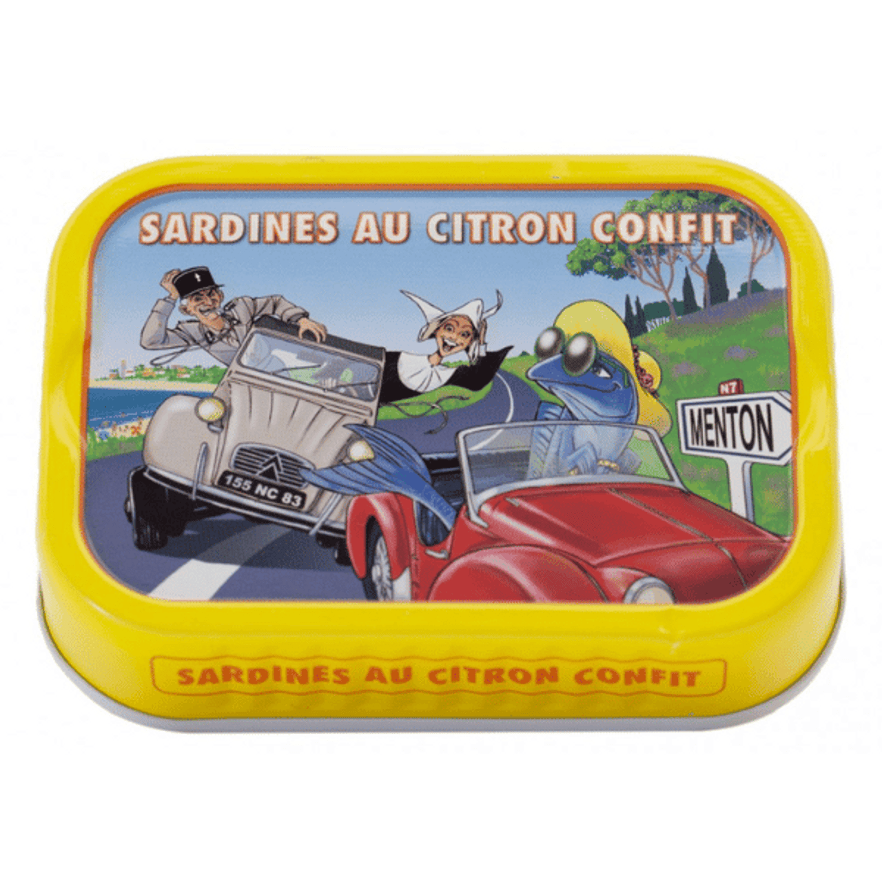 The French Farm - Wholesale Tinned Fish - Conserverie Ferrigno Sardines with Candied Lemon 4oz0
