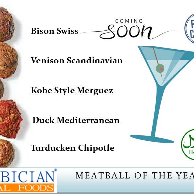 Berbician Canada - Vente Saucisses - Boulettes de viande de bison