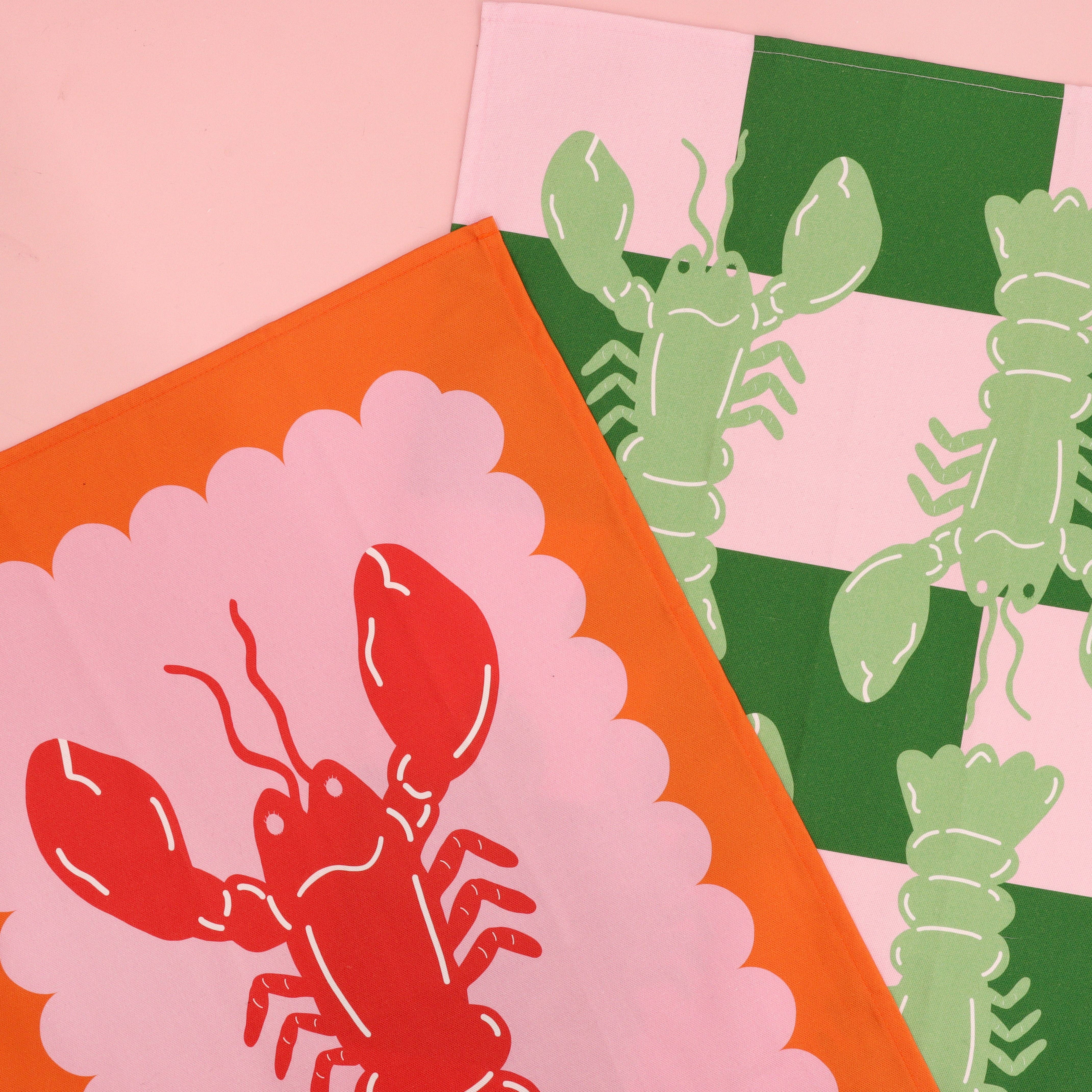 Maddison Ball Creative - Wholesale Tea Towel - Lobster Scallop Tea Towel8