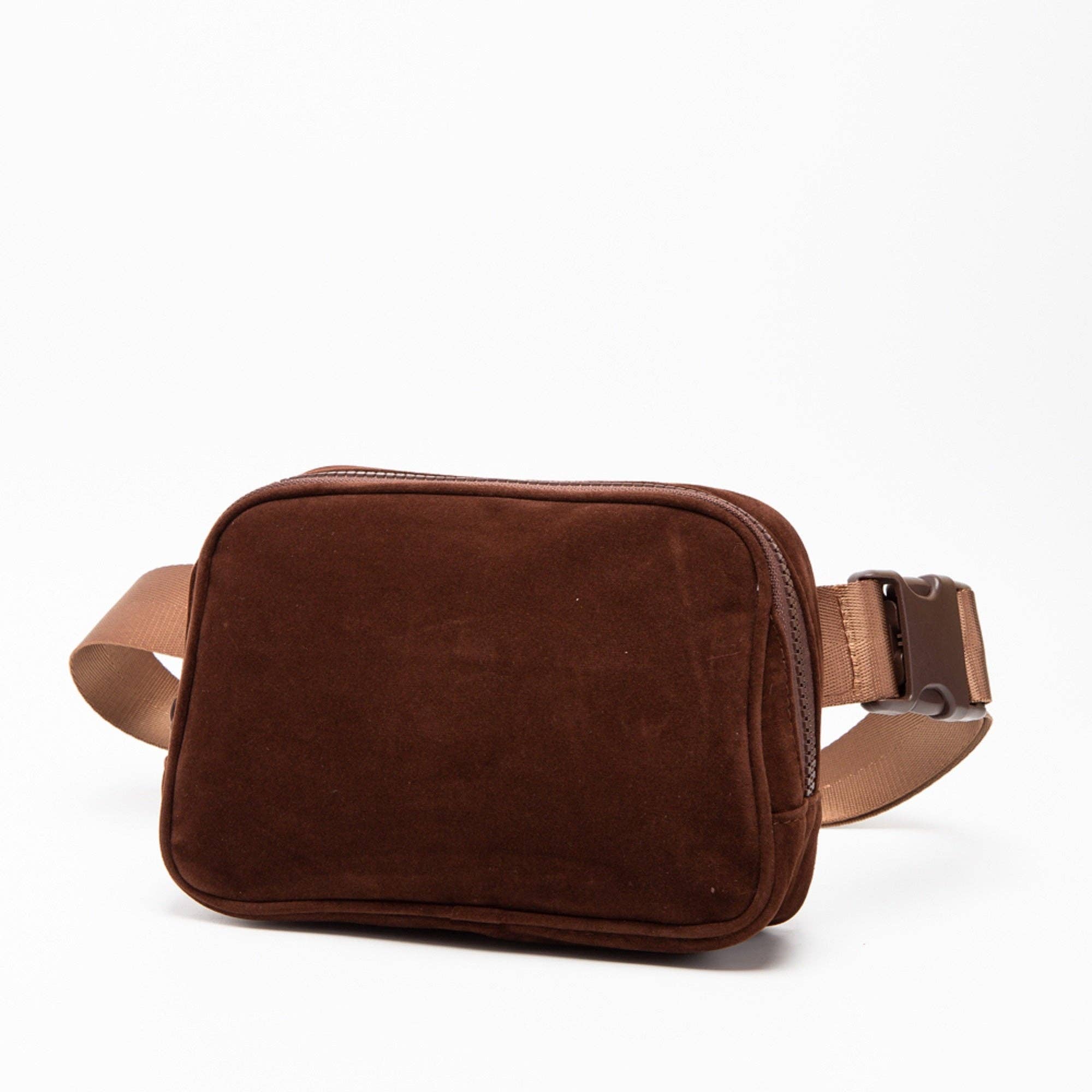 MiMi Wholesale - Wholesale Belt Bag - Women's - TG10515 Olivia Vegan Suede Fanny Pack2