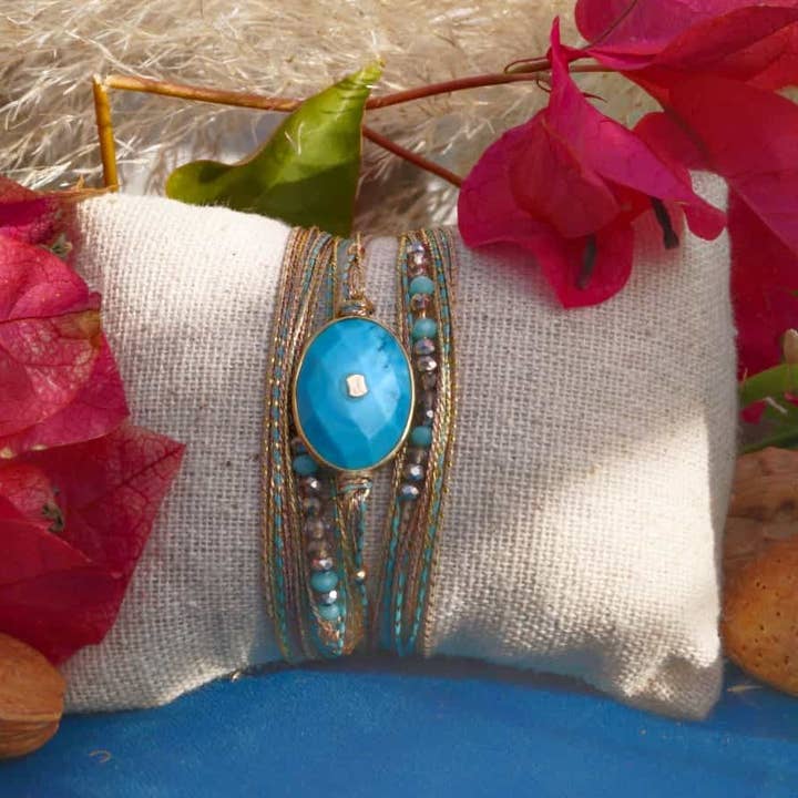 Diva Turquoise 24 Damarmband för wholesale av LOetMA