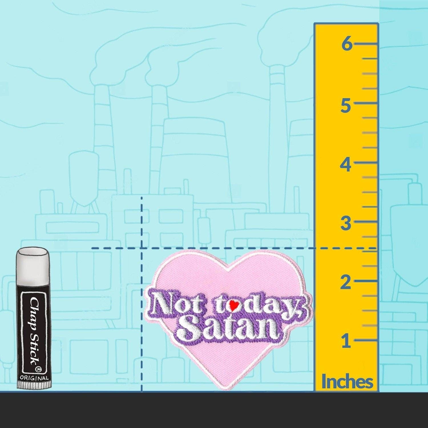 Kosmic Soul - Vente Écusson - Pas aujourd'hui Satan Patch1