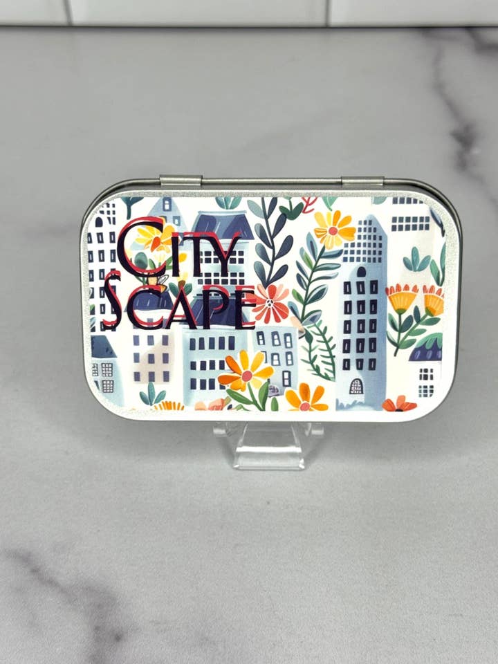 Cityscape Pocket Playset Tin – Dinosaur or Mermaid Travel Toy for wholesale by Schwingline Shop