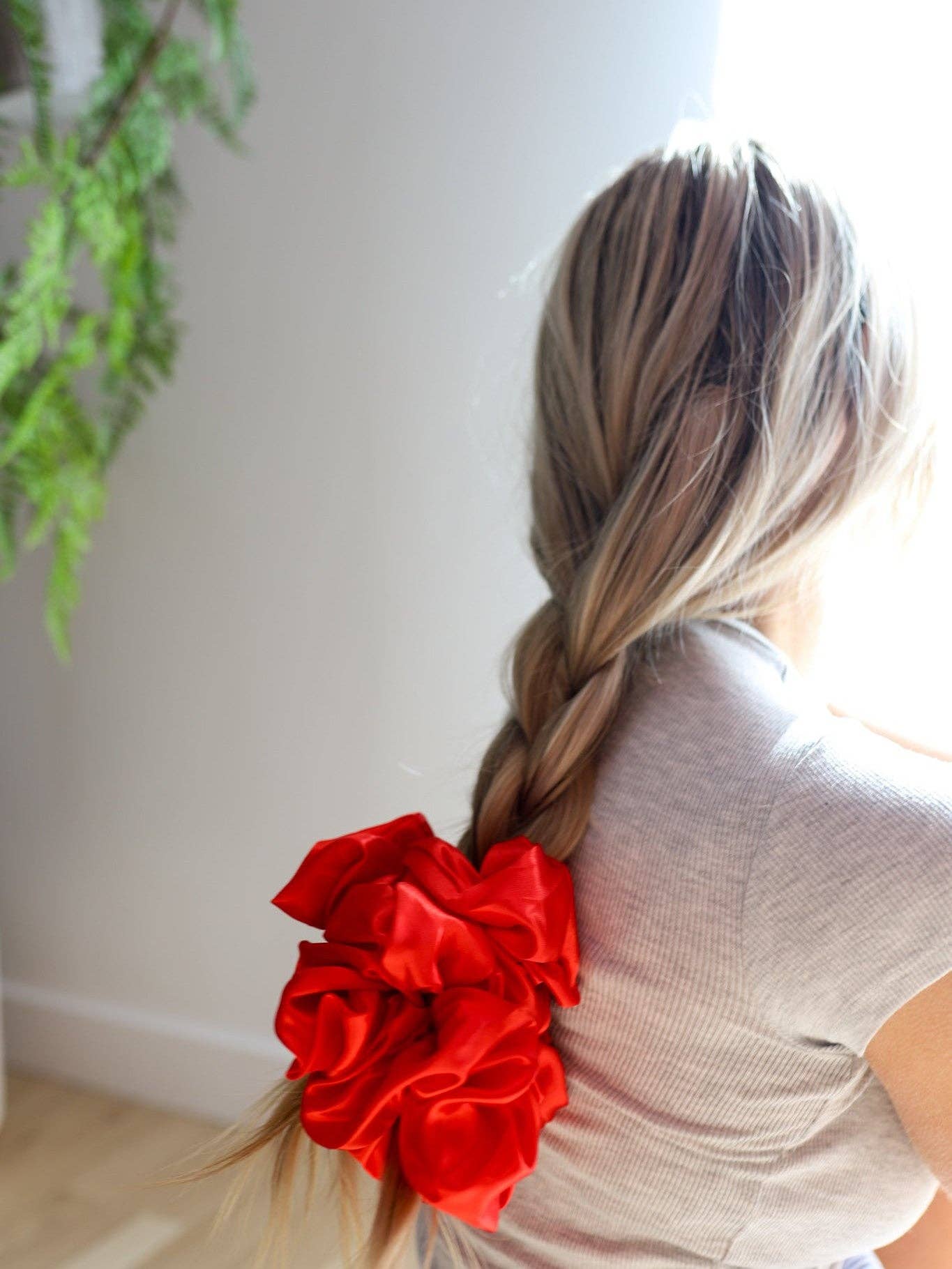 KAXI - Wholesale Scrunchie - Dames - JUMBO SLAAP ZIJDE/SATIJN SCRUNCHIES2