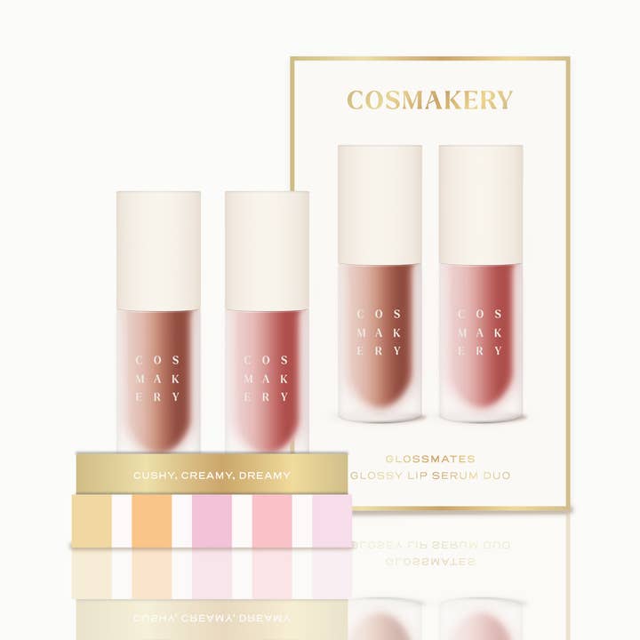 Glossmates Duo Nudes for wholesale by Cosmakery