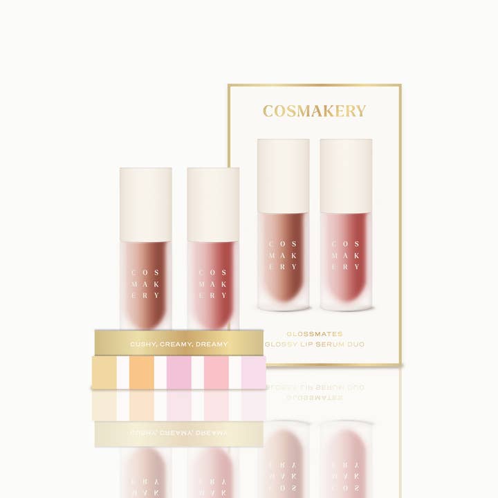 Glossmates Duo Nudes for wholesale by Cosmakery