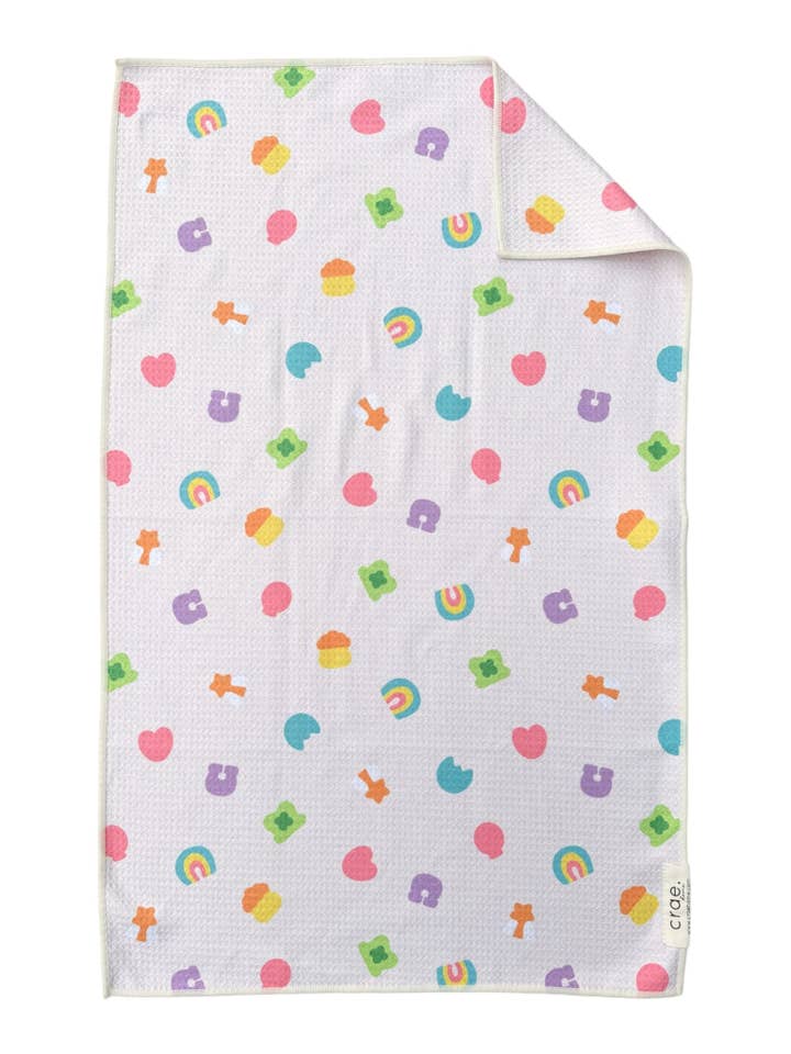 Regenbooggeluk: Dubbelzijdige Handdoek voor wholesale door Crae.Home