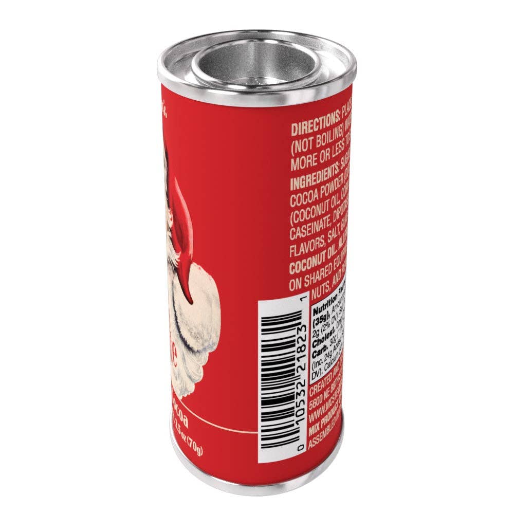 McSteven's - Vente Préparations/kits pour chocolat chaud - Cacao à la menthe poivrée préféré du Père Noël vintage (boîtes de 70g)9