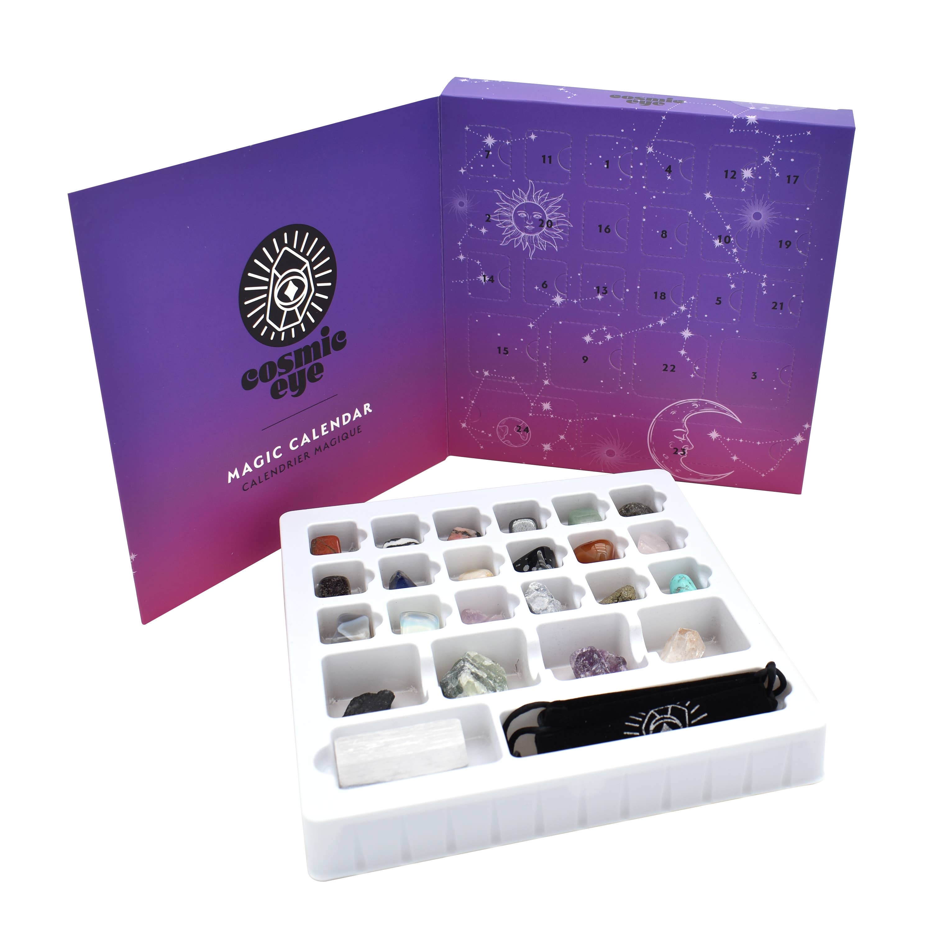 Takecare - Vente Calendriers de l'avent - COFFRET- Pierres Magiques - Cosmic Eye3