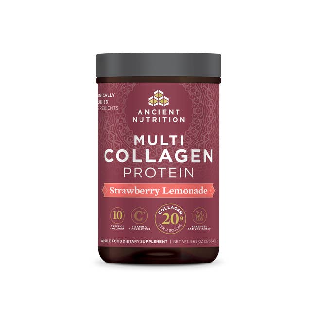 Black Multi Collagen - Protein - Strawberry Lemonade - 24 Serving for wholesale on Faire