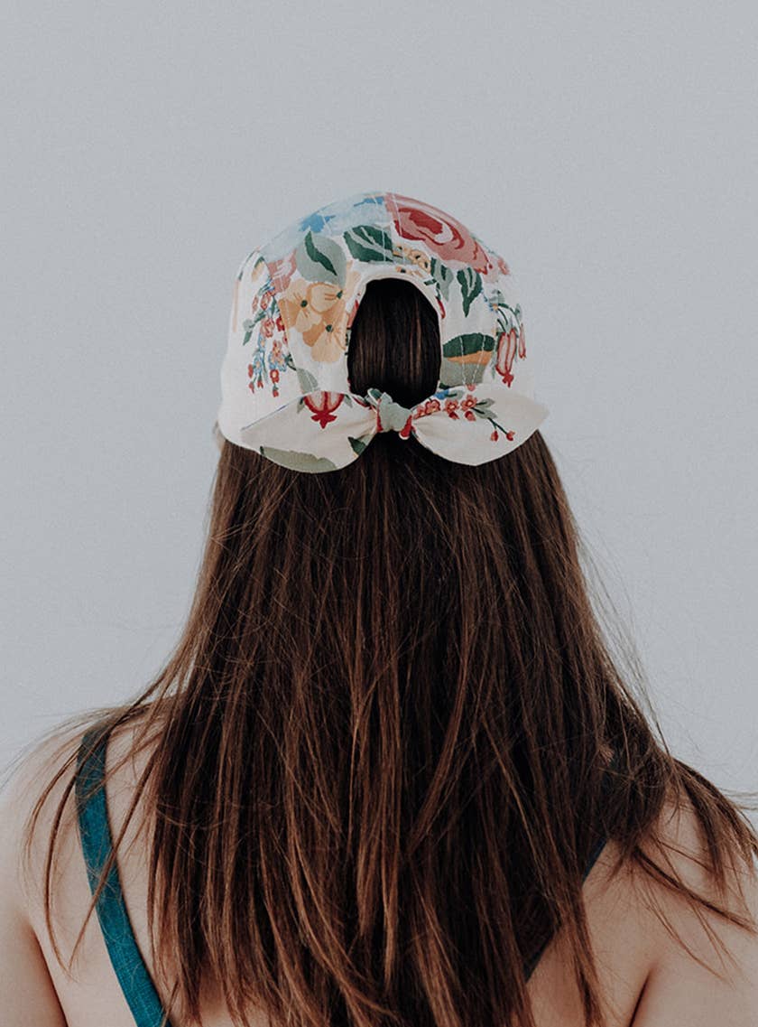 Nuevemi - Wholesale Flat Brim Cap - Unisex - Flower cap4