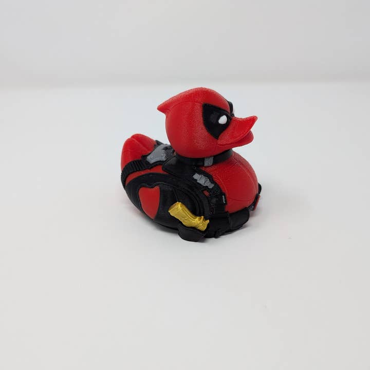 Giant Turtle Creations – Estatueta decorativa por atacado – Patos Deadpool e Wolverine2