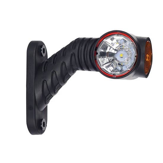 Triple LED Auxiliary Side Arm Outline Marker Light Set LD 2180 & LD 2181 for wholesale by RoadLites