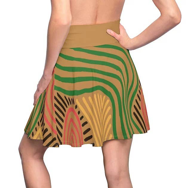 Damen Skater Skirt- Country Colours für den Großhandel von Roots by Chakaras