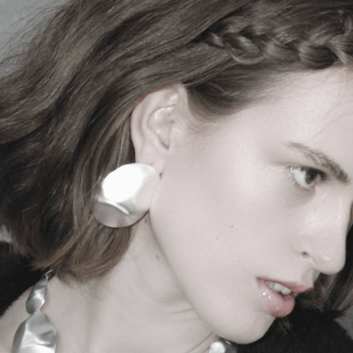 Dansk Copenhagen - Wholesale Stud/Post Earrings - Alaya IN:STORE Obelisk Post Earring Silver Plating1