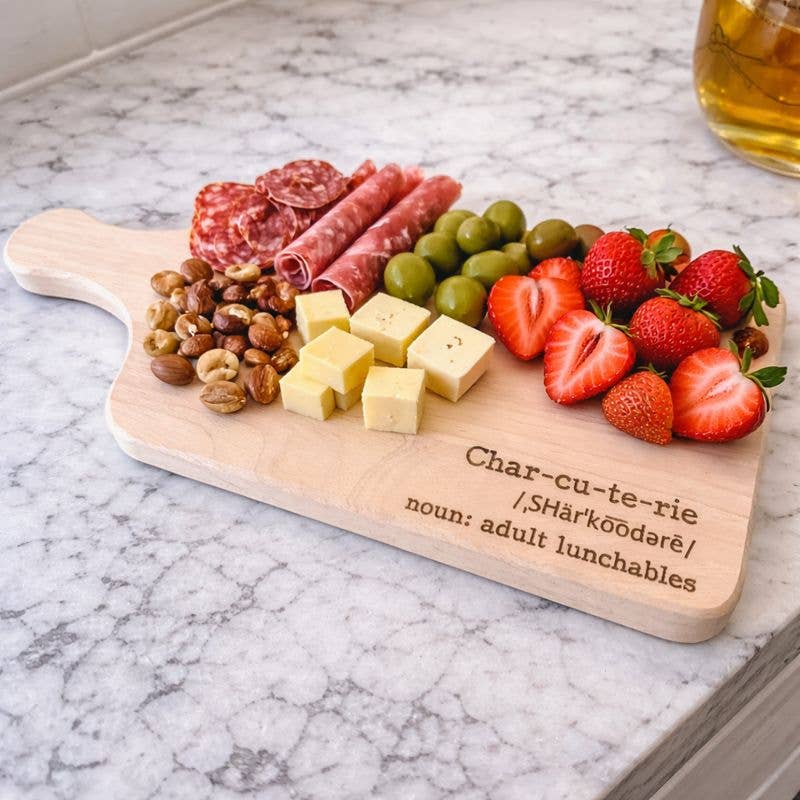 Buffalovely - Wholesale Cutting Board - Adult Lunchables Laser Engraved Charcuterie Cutting Board2