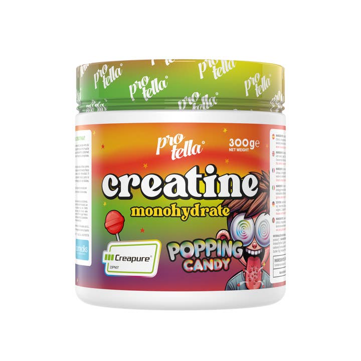 Protella – wholesale Protein/superfood powder – Creatina Creapure® Popping Candy 300g