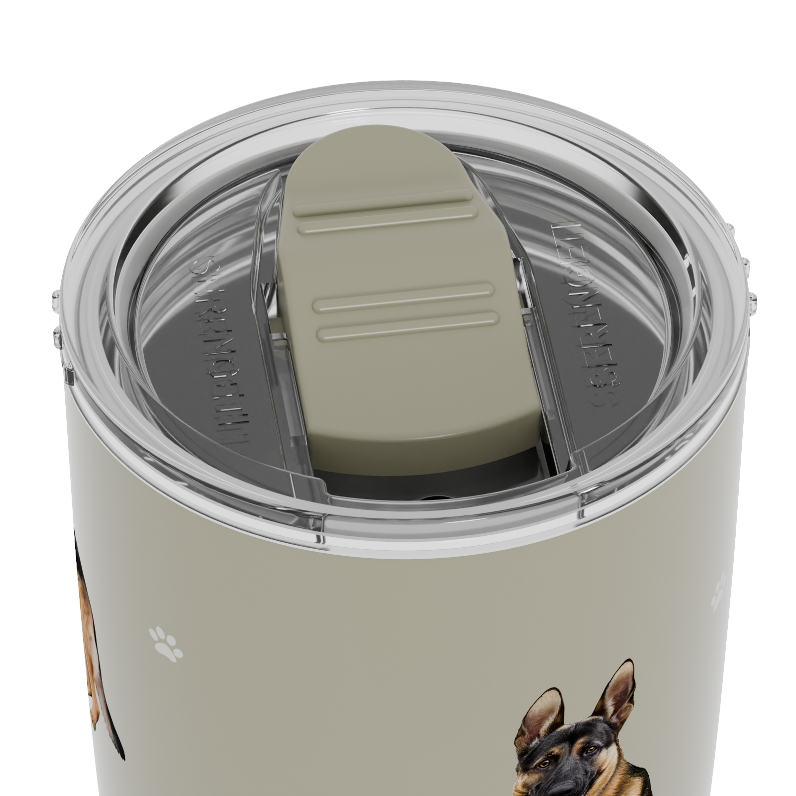 E&S Pets - Wholesale Insulated Mug/Tumbler - 3D Printed - German Shepherd  - Tumbler, Leak-Proof, Durable1