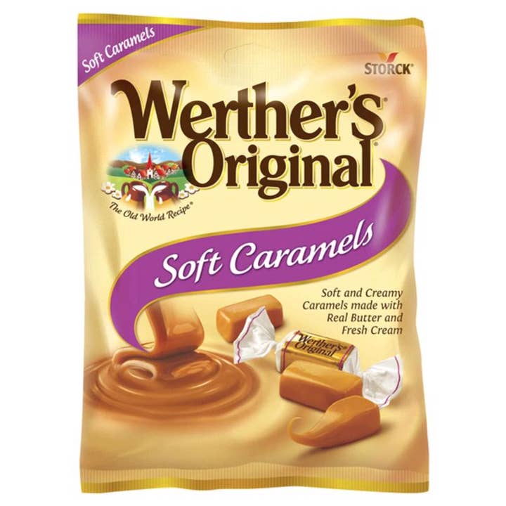Everyday Supply Co - Wholesale Caramel - Werther's Original Caramels, Butter & Cream, 4.51 oz, 12-Pack