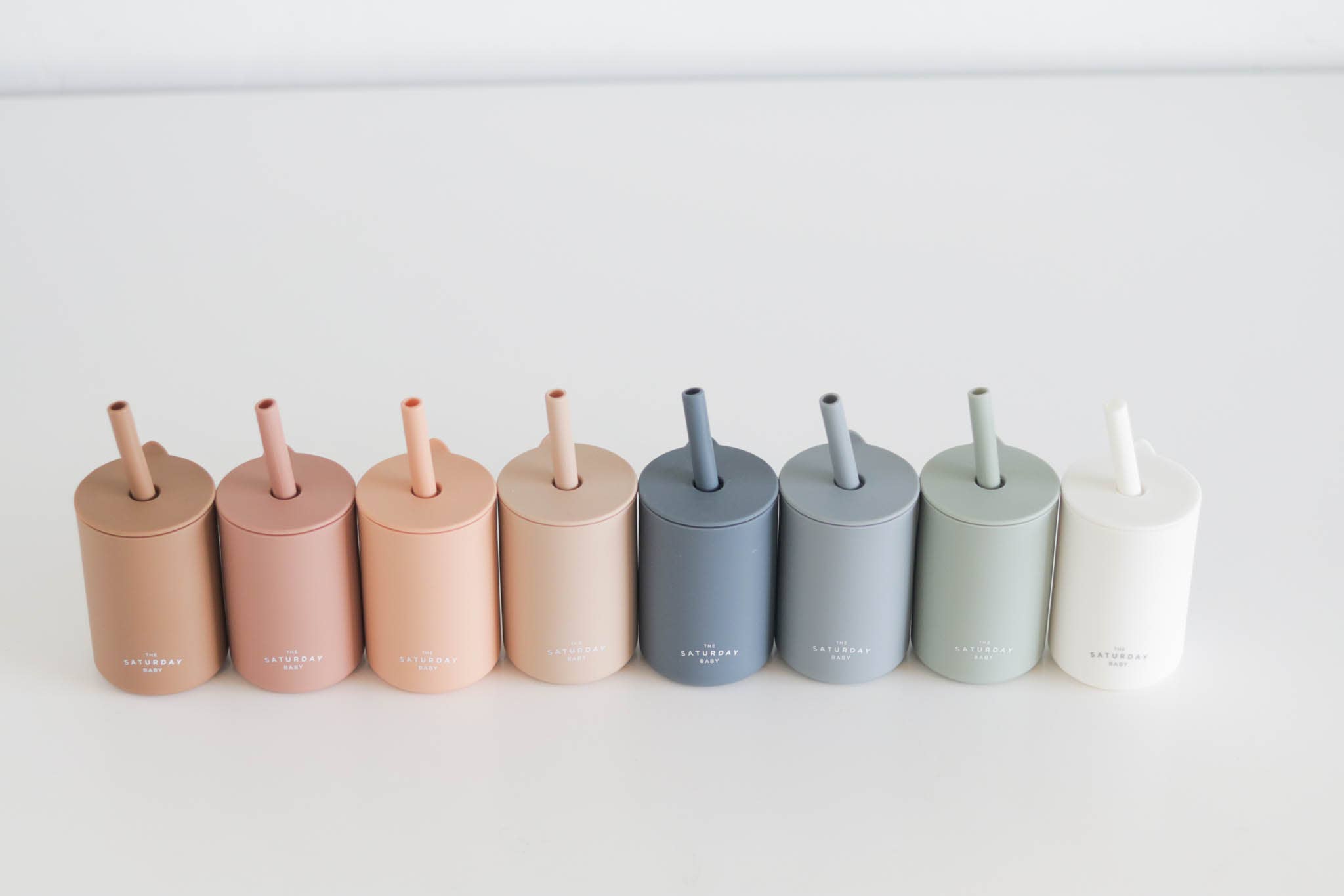 The Saturday Baby - Wholesale Drinking Glass/Cup - Kids & Baby - The Saturday Baby Silicone Straw Cup34