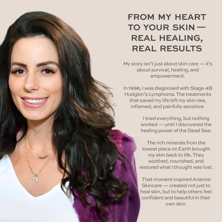 Arianna Skincare – Creme/loção para as mãos por atacado – Tratamento intensivo para mãos com minerais do Mar Morto9