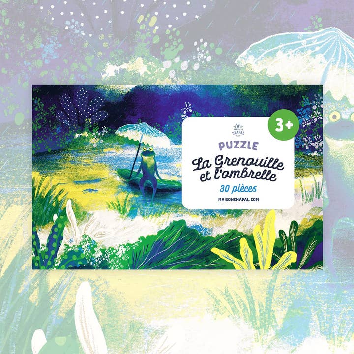 Pussel Grodan och parasollet Pussel Den vackra skörden (30 bitar, för barn) för wholesale av Maison Chapal